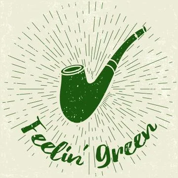 Saint Patricks Day design elements Stock Illustration