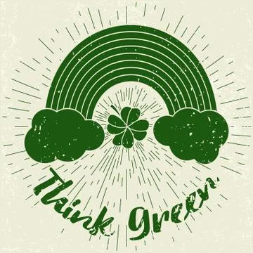 Saint Patricks Day design elements Stock Illustration