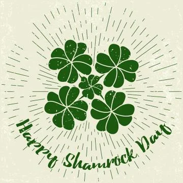 Saint Patricks Day design elements Stock Illustration