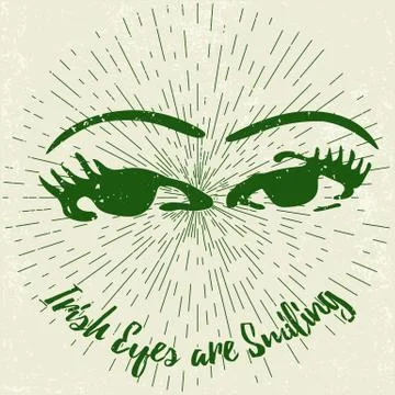 Saint Patricks Day design elements Stock Illustration