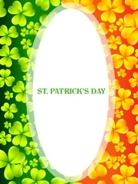 Saint patrick's day design Stock Illustration