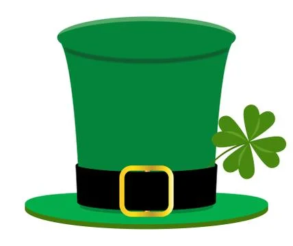 Saint Patricks Day Hat Stock Illustration