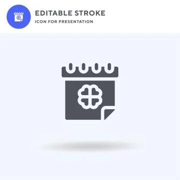 Saint Patricks Day icon vector, filled flat sign, solid pictogram isolated on Stock Illustration