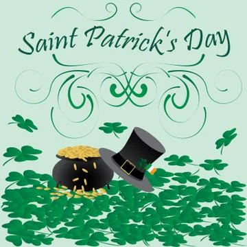 Saint patricks day Stock Illustration