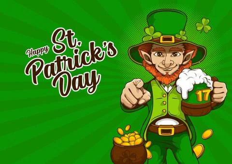 Saint Patrick's Day Stock Illustration
