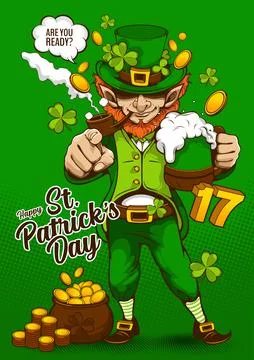 Saint Patrick's Day Stock Illustration
