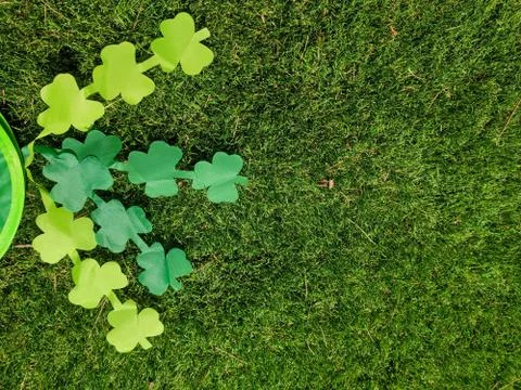 Saint Patricks day isolated objects Stock Photos