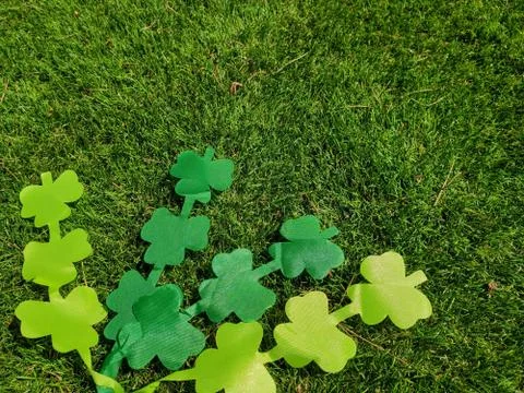 Saint Patricks day isolated objects Stock Photos