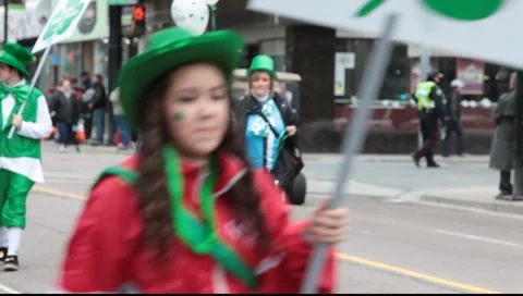 Saint Patrick's day Parade   Video stock 1239901