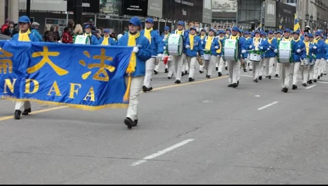 Saint Patrick's day Parade  Stock Footage 1240373
