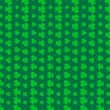 Saint Patricks day pattern Stock Illustration