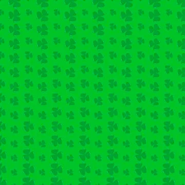 Saint Patricks day pattern Stock Illustration