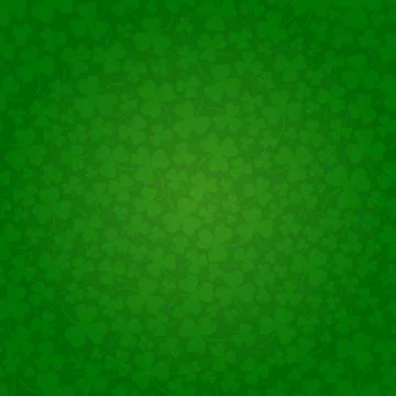Saint Patrick's day seamless background Stock Illustration