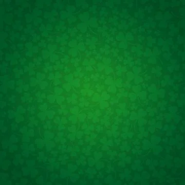 Saint Patrick's day seamless background Stock Illustration