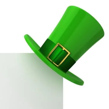 Saint Patrick's hat Stock Illustration