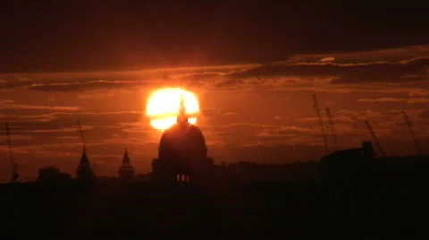 Saint Paul's Cathedral Stock Footage 80048