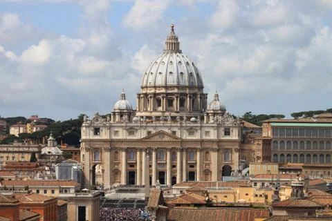Saint Peter Basilica Stock Photos