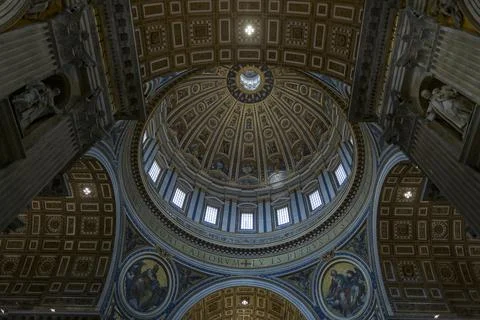 Saint Peter Basilica Stock Photos