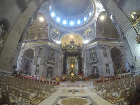 Saint Peter Basilica, Vatican Stock Photos