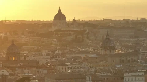 Saint Peter at sunset 2 Stock Footage 241516271