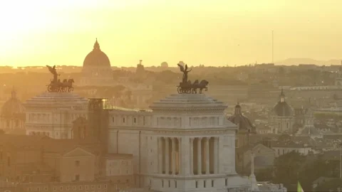 Saint Peter at sunset 3 Stock Footage 241516294