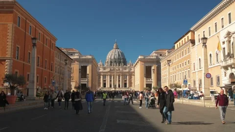Saint Peter in Vatican, Rome Video stock 134549142