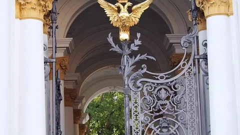 Saint Peterburg Hermitage Stock Footage 93174384