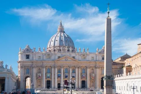 Saint peter's square Stock Photos