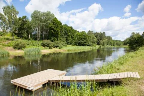 Saint river Stock Photos