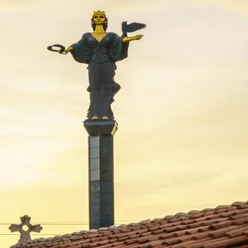 Saint Sofia Monument, in Sofia Stock Photos