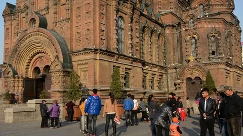 Saint Sophia Cathedral Vídeo Stock 85204459