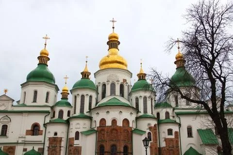 Saint Sophia Cathedral in Kyiv Stock Photos