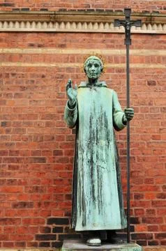 Saint statue Foto stock