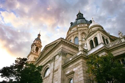 The saint stephen's basilica Stock Photos