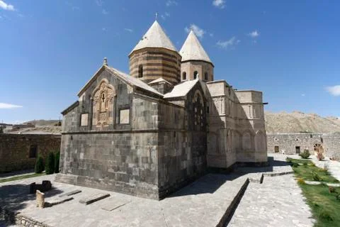 Saint Thaddeus Monastery 스톡 사진