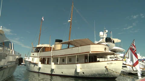 Saint-Tropez Boat Stock Footage 32695638