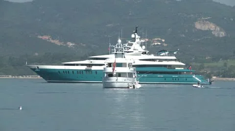 Saint-Tropez YACHTS Video stock 10898327