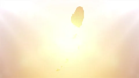 Saint Vincent and the Grenadines Map Opener Stock Footage 247895207