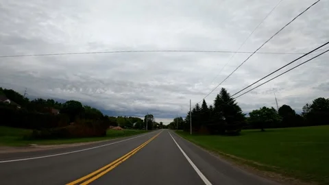 Sainte-Anne-de-la-Perade, Quebec June 01 2022 Quebec Driving 0957 Stock Footage 269364093