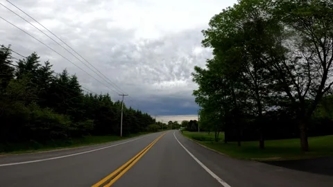 Sainte-Anne-de-la-Perade, Quebec June 01 2022 Quebec Driving 0961 Stock Footage 269366027