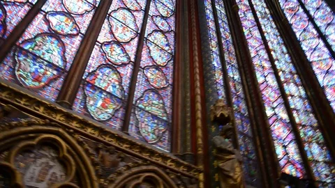 Sainte-Chapelle Stock Footage 94459383