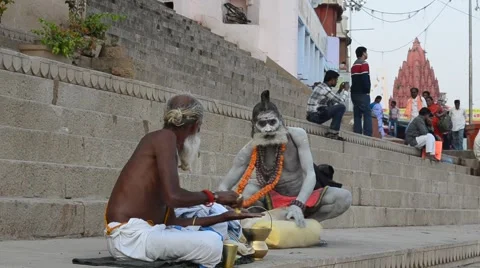 Saints Hindu Stock Footage 46045409