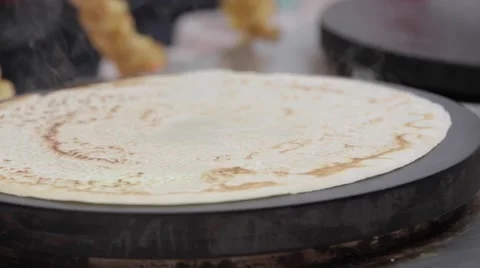 Saj Beta Bread Sandwiches Stock Footage 52082962