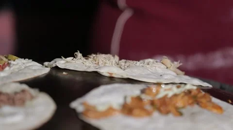 Saj Beta Bread Sandwiches Stock Footage 52083243