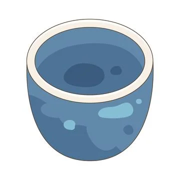 Sake cup Stock Illustration