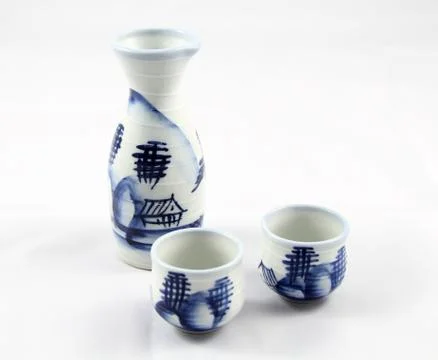 Sake Cups Stock Photos