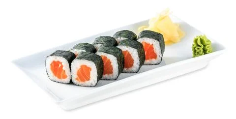 SAKE MAKI Stock Photos
