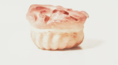 Сake on a white background Stock Footage 59665173