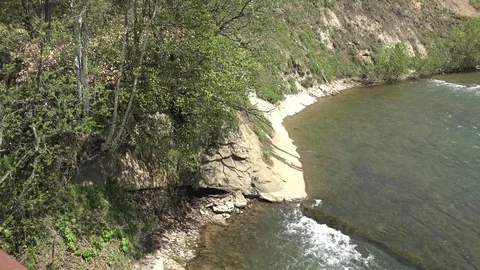 Sakhalin Island River Stock Footage 75394871