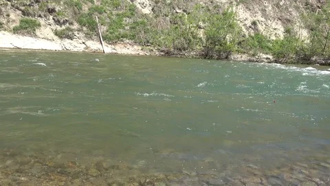 Sakhalin Island River Stock Footage 75395050